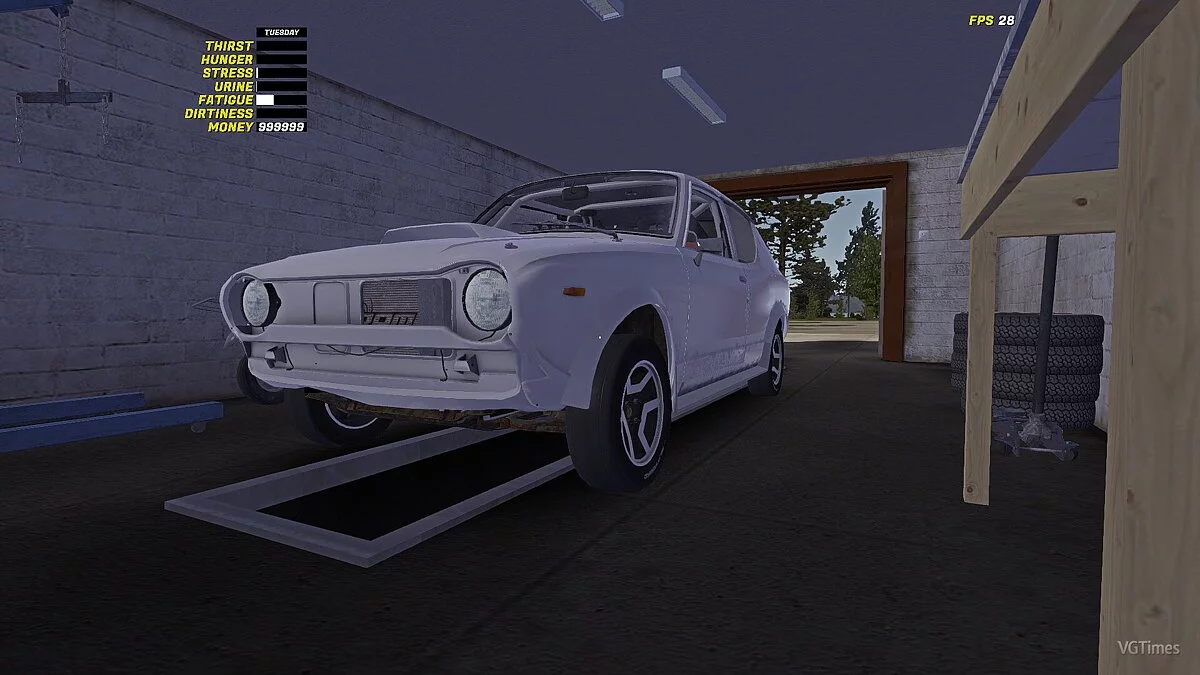 My Summer Car — Сохранение (Белая фул сатсума, 999999 марок, настроенная)