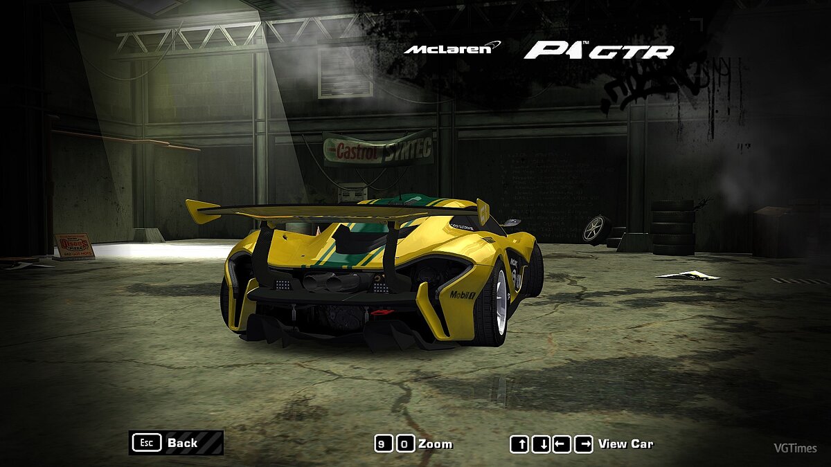 Need for Speed: Most Wanted (2005) — NFS MW McLaren P1 GTR (ADDONS)