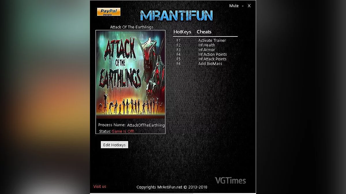 Attack of the Earthlings — Трейнер (+5) [1.0.6]