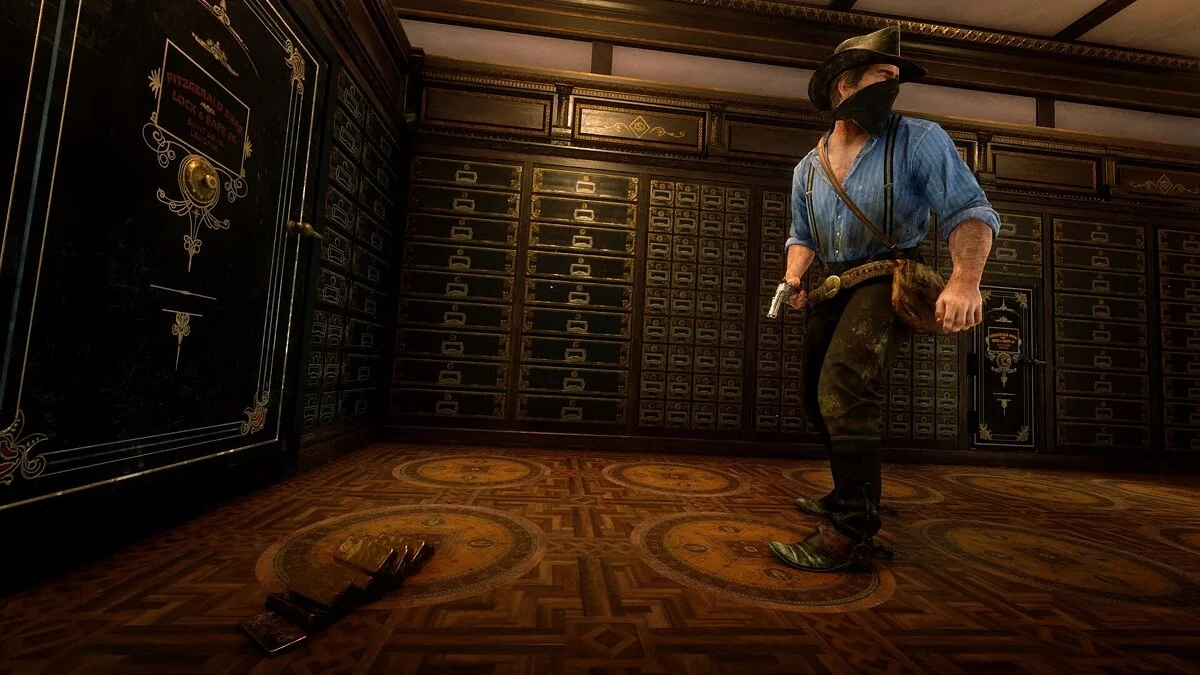 Red Dead Redemption 2 — Ограбление банков