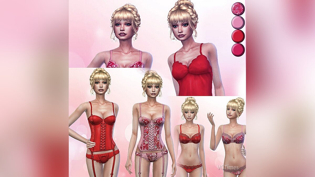 The Sims 4 — Набор нижнего белья для Ж (2020)
