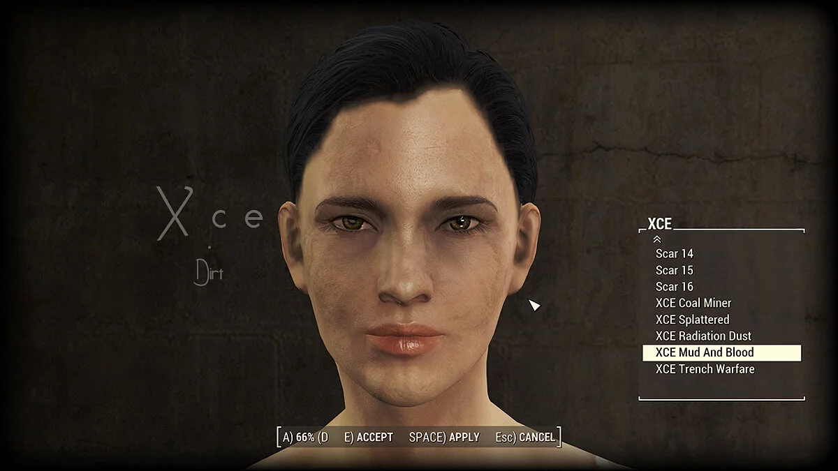 Fallout 4 — Расширенные настройки внешности персонажа