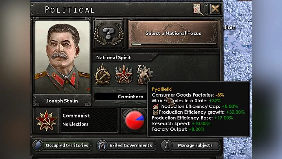 Hearts of Iron 4 — Пятилетки