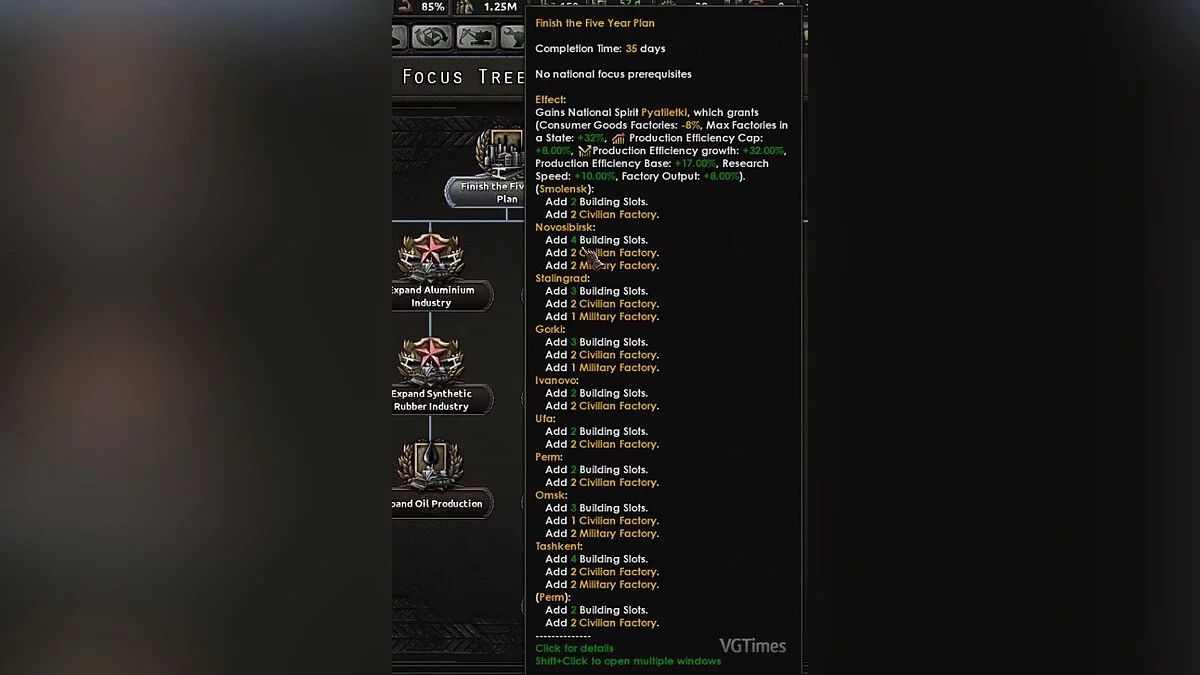 Hearts of Iron 4 — Пятилетки