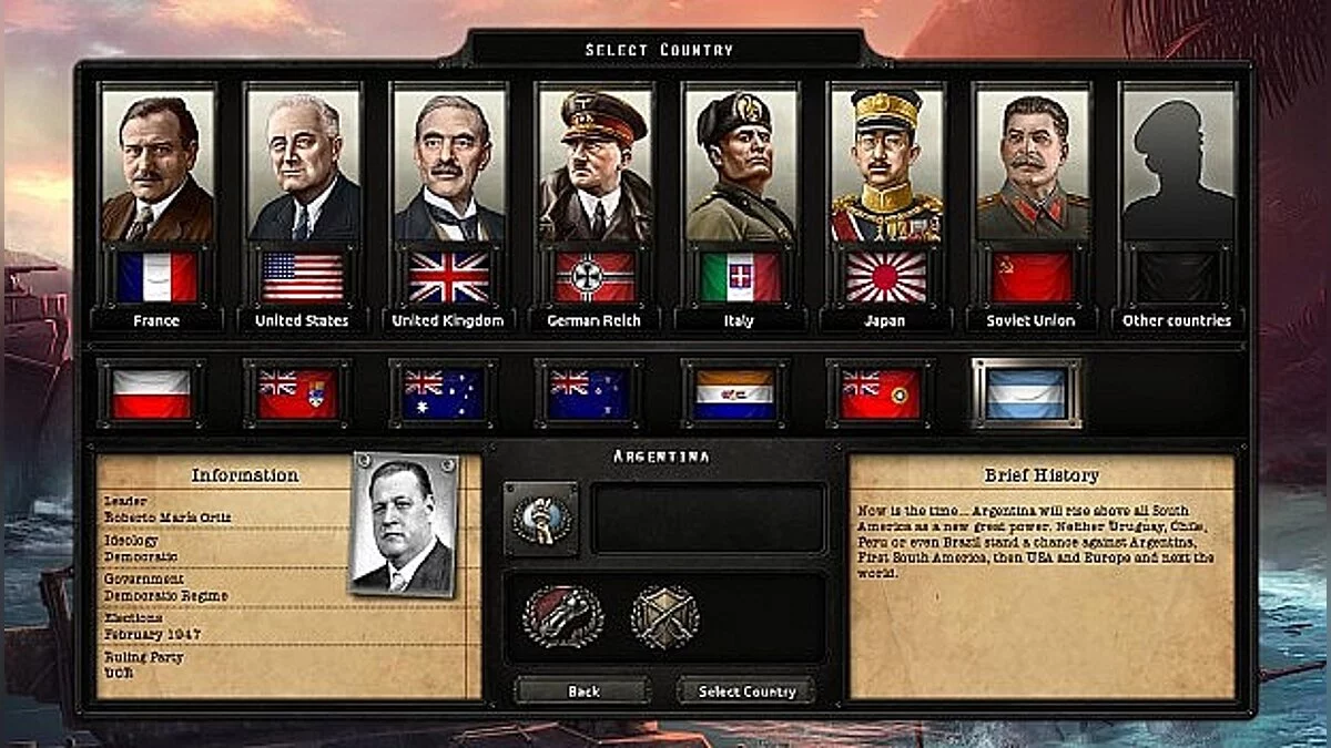 Hearts of Iron 4 — Argentina Expanded