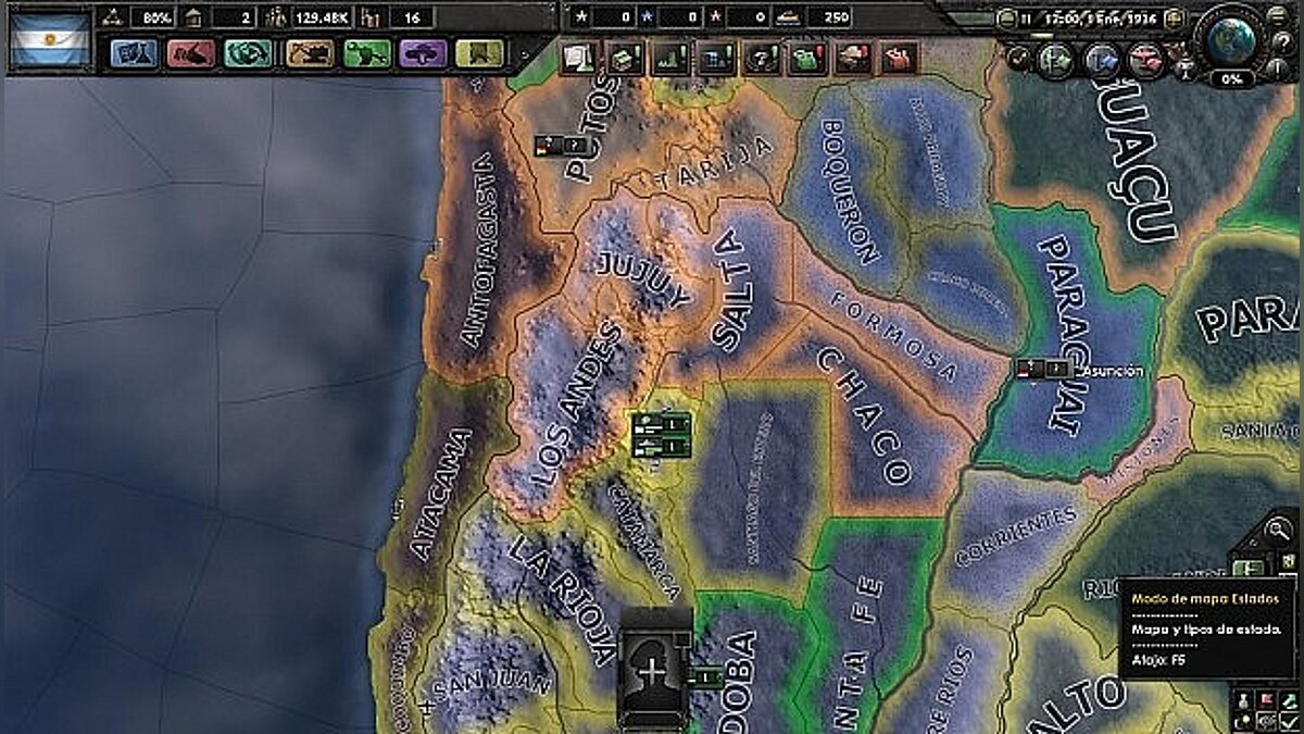 Hearts of Iron 4 — Argentina Expanded