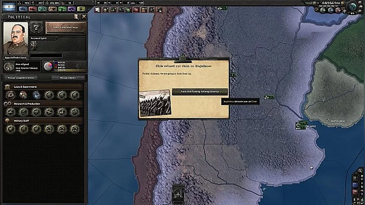 Hearts of Iron 4 — Argentina Expanded