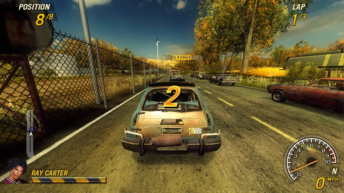 Flatout 2 — FlatOut 2 Widescreen Fix