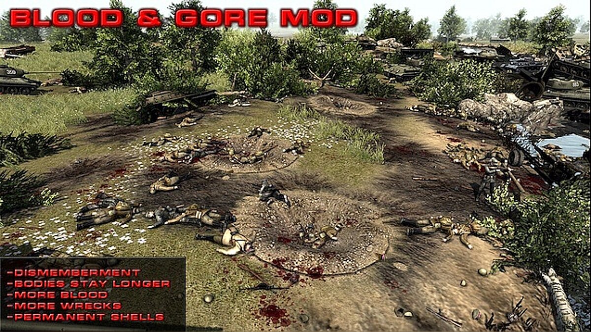 В тылу врага: Штурм 2 — Blood and Gore Mod - V3.262 (версия для слабых пк)