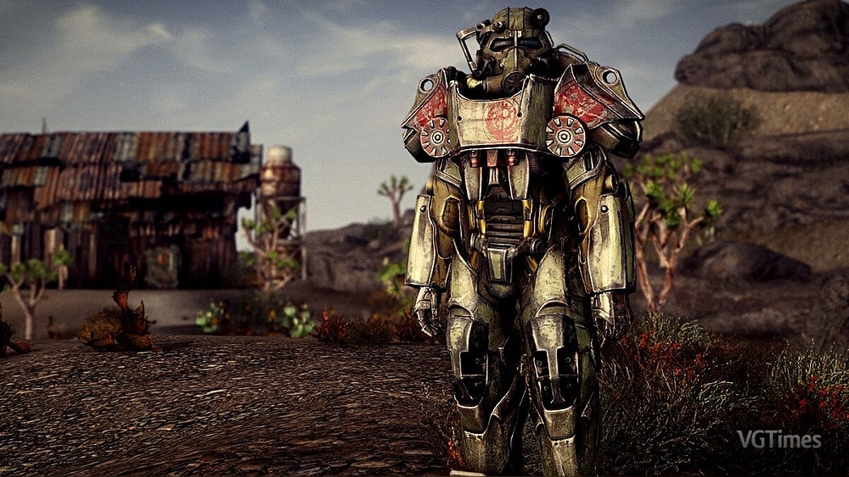 Fallout: New Vegas — T-60 Power Armour / Броня и Щиты / Предметы