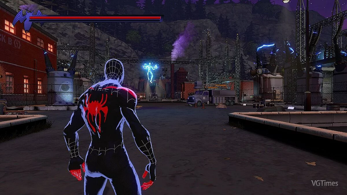 Spider-Man: Shattered Dimensions (2010) — Miles Into the Spider Verse Suit v1.1