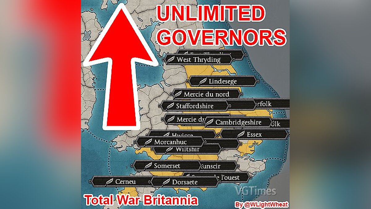 Total War Saga: Thrones of Britannia — Неограниченные губернаторы