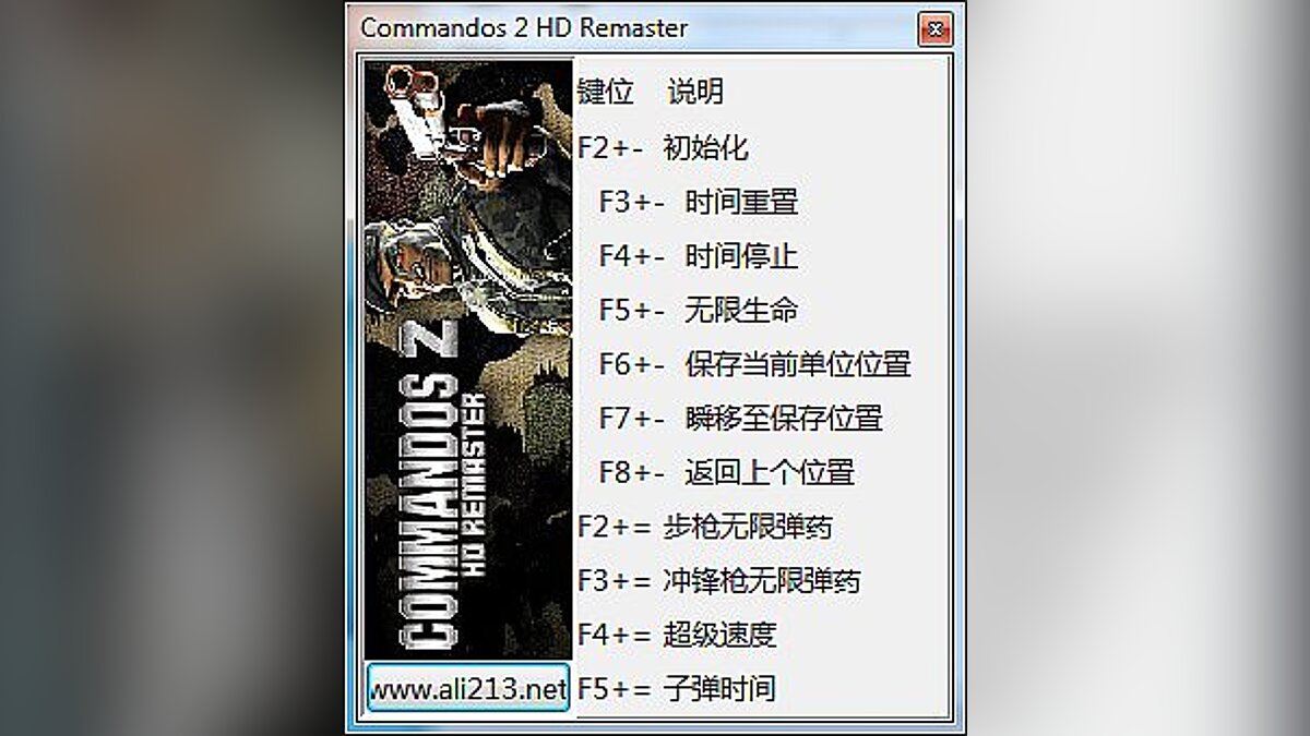 Commandos 2: HD Remaster — Трейнер (+10) [1.01]