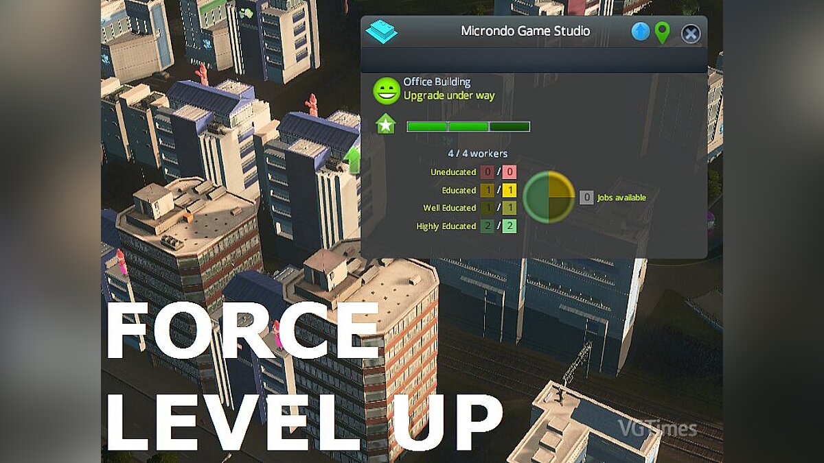 Cities: Skylines — Force Level Up