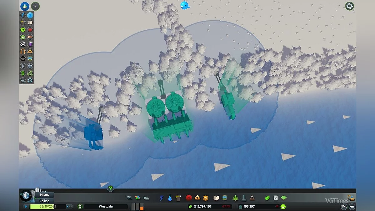 Cities: Skylines — Мод для уборки зависимости распределения воды от труб