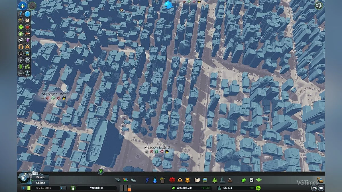 Cities: Skylines — Мод для уборки зависимости распределения воды от труб