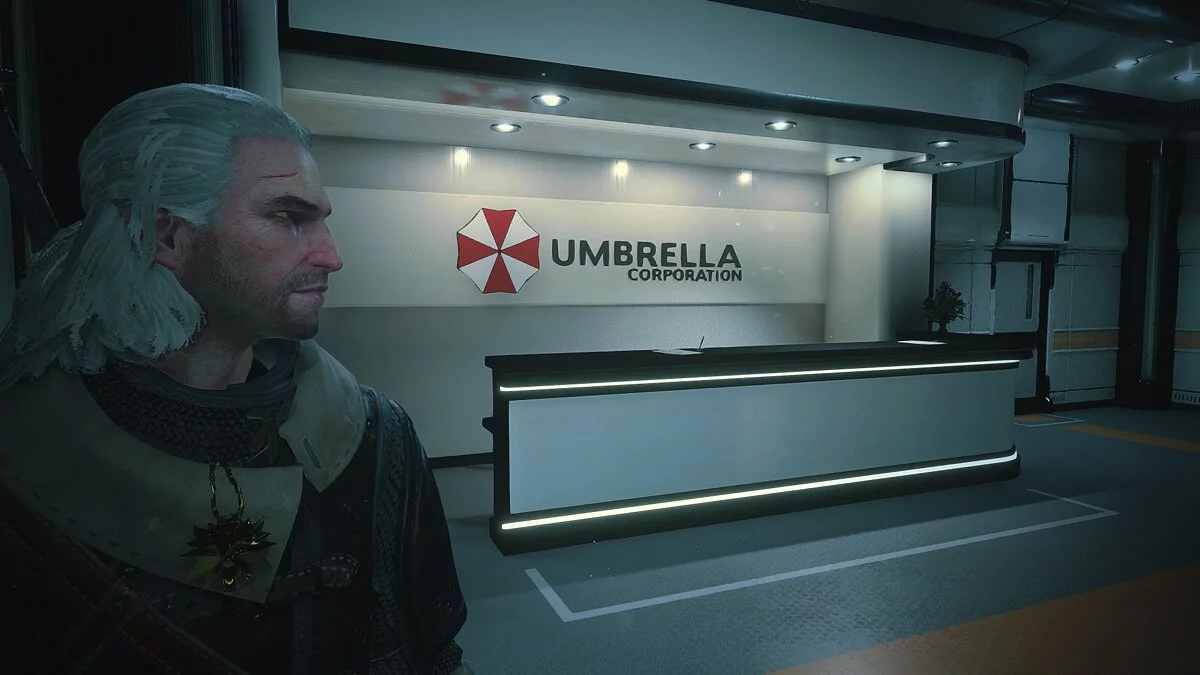 Resident Evil 2 — Геральт из The Witcher 3