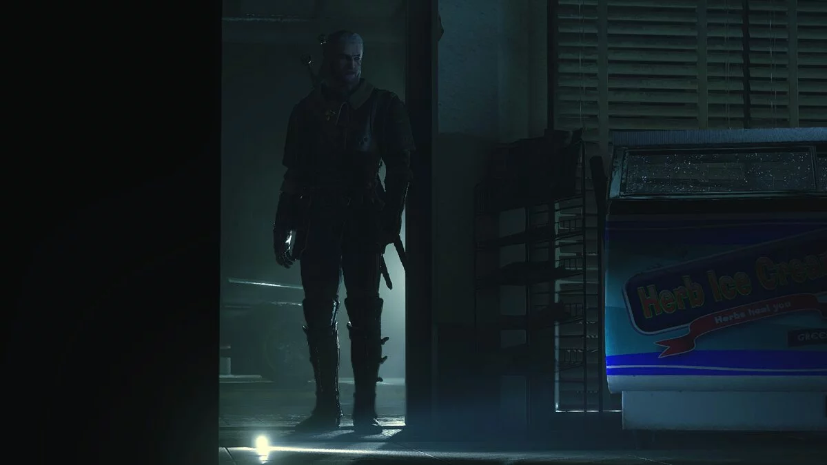 Resident Evil 2 — Геральт из The Witcher 3