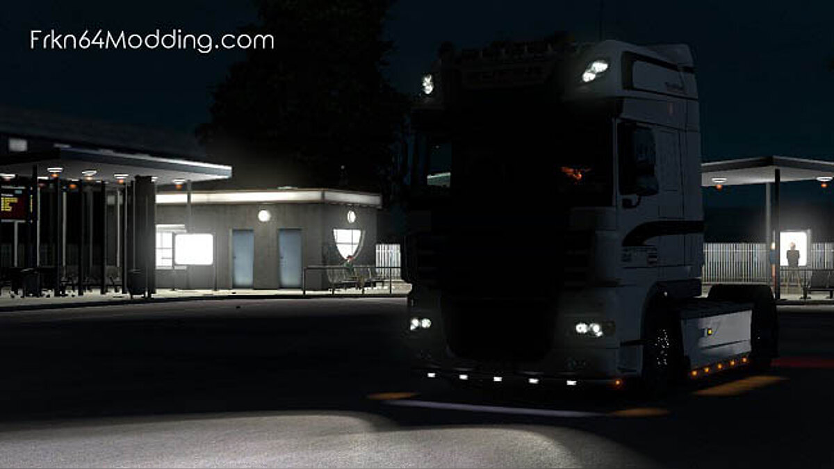 Euro Truck Simulator 2 — Non-Flared Vehicle Lights v3.0 (1.36.x)