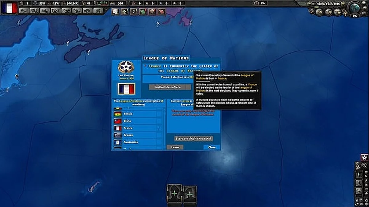 Hearts of Iron 4 — Лига Наций