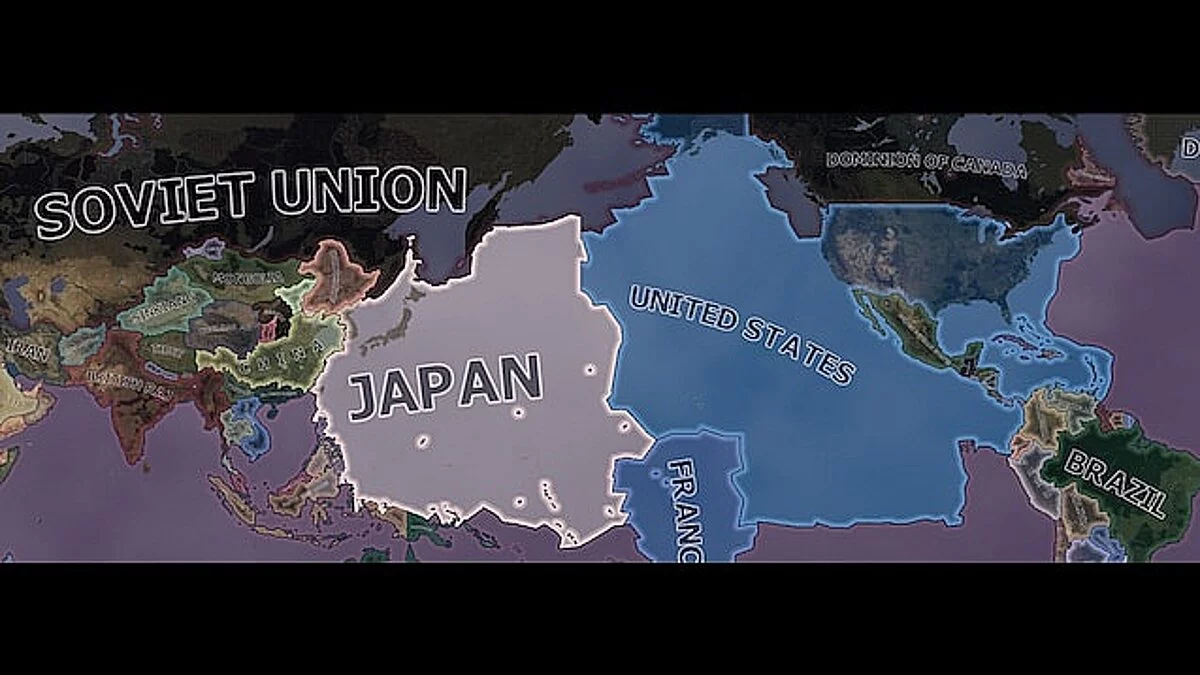 Hearts of Iron 4 — Нет океанов