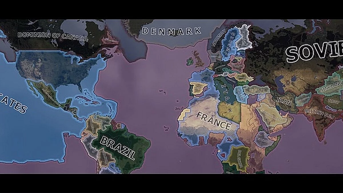 Hearts of Iron 4 — Нет океанов