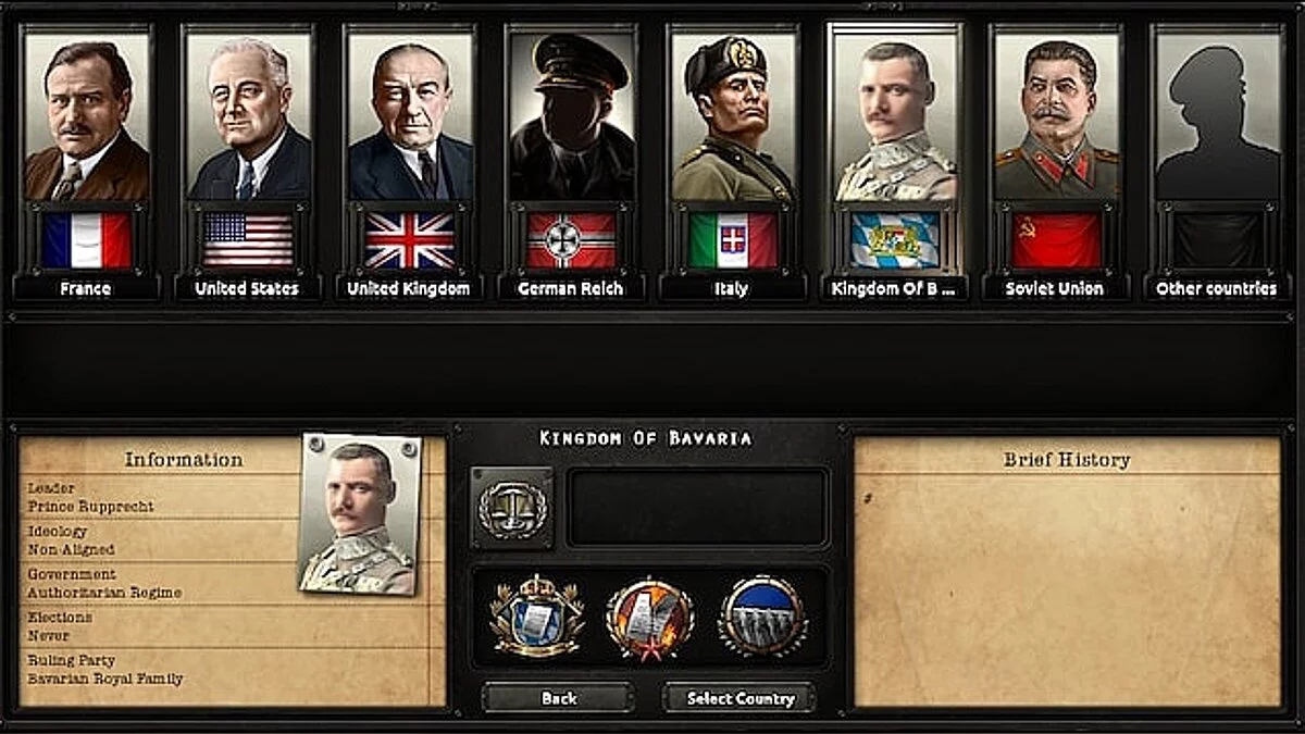 Hearts of Iron 4 — Восстание Баварии