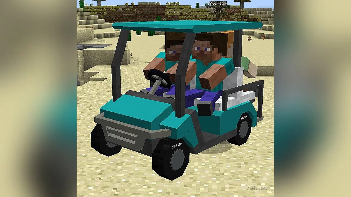 Minecraft — MrCrayfish's Vehicle [1.15.2] [1.12.2]
