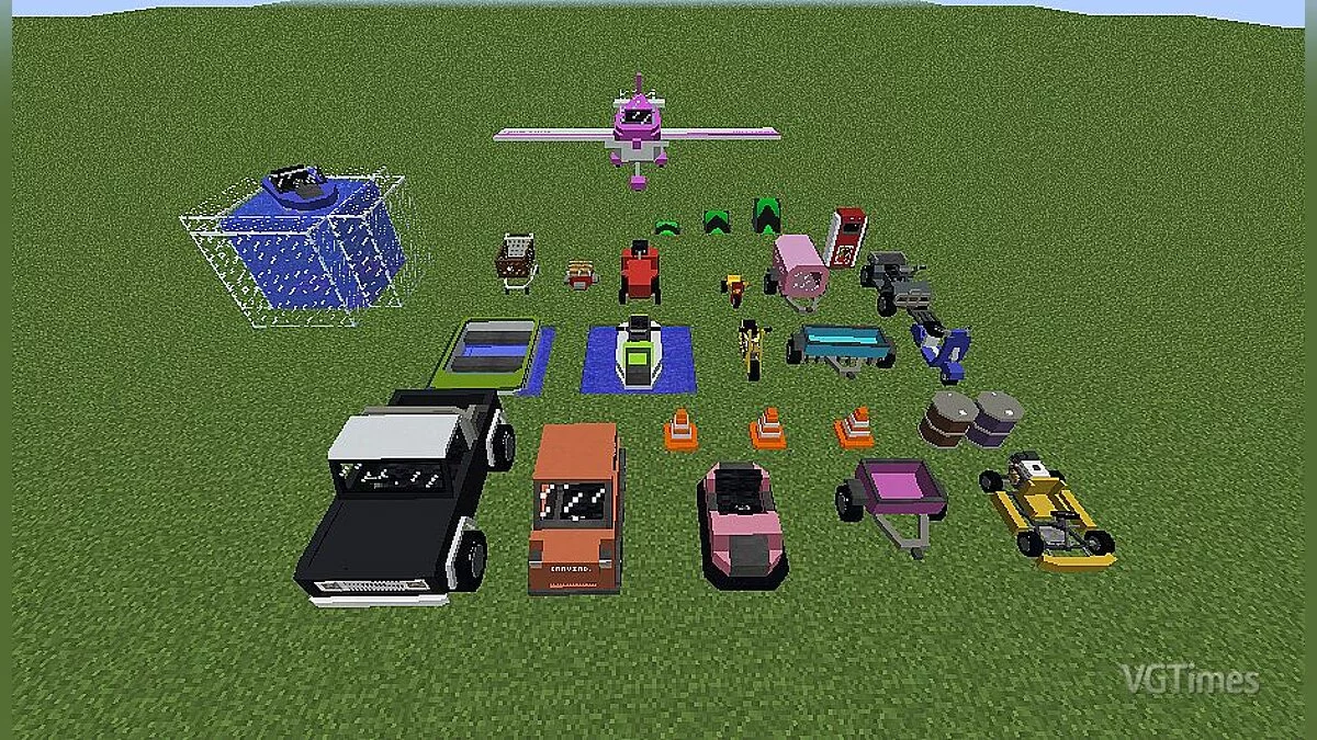 Minecraft — MrCrayfish's Vehicle [1.15.2] [1.12.2]