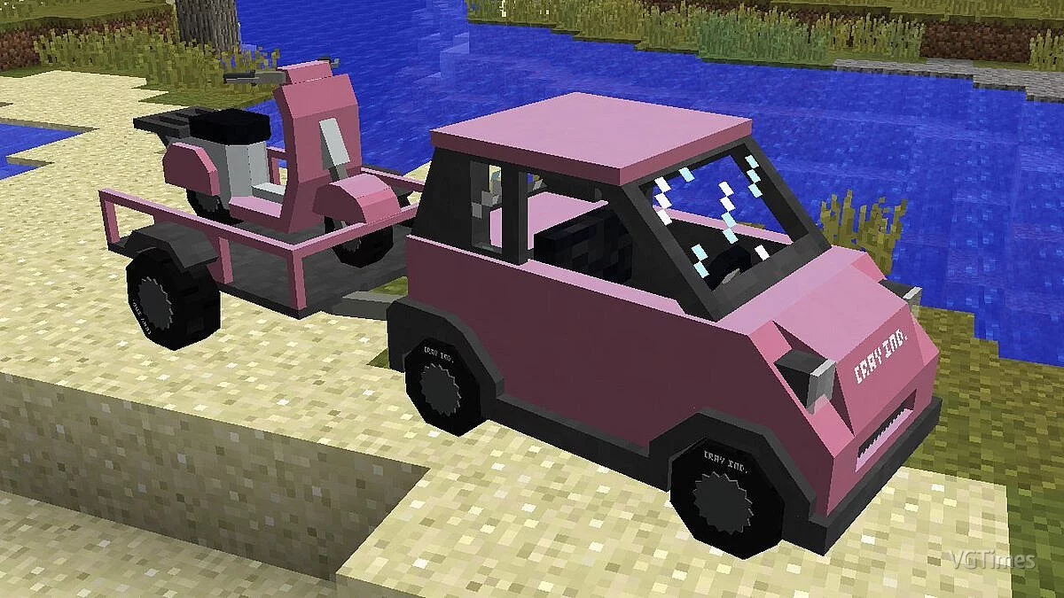 Minecraft — MrCrayfish's Vehicle [1.15.2] [1.12.2]