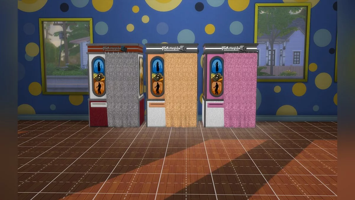 The Sims 4 — Фотобудки и машины для скибола