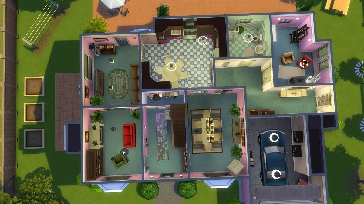 The Sims 4 — Дом Симпсонов