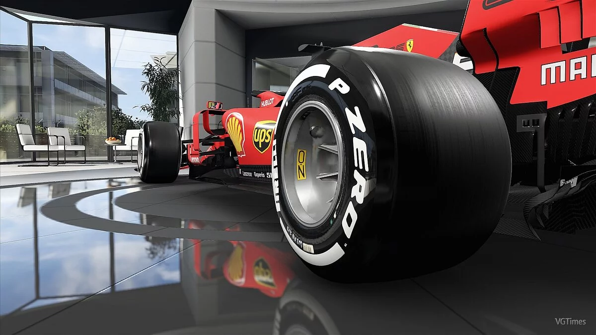 F1 2019 — Реалистичные шины пирелли