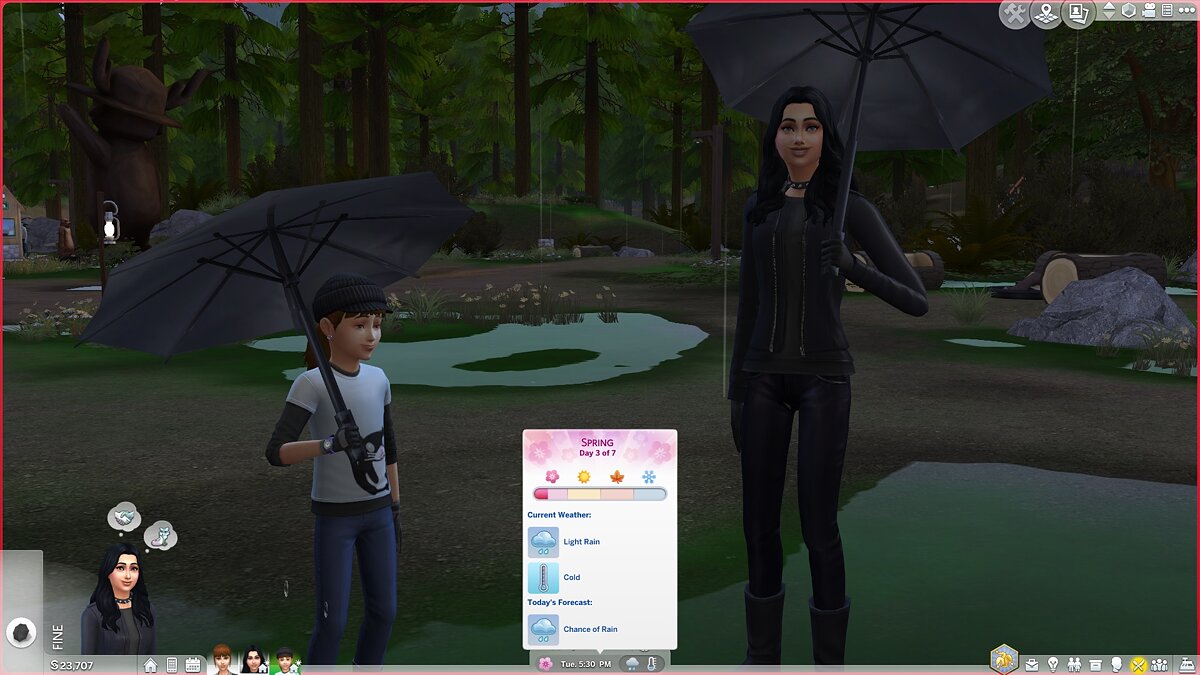 The Sims 4 — Улучшенное разнообразие погоды для миров