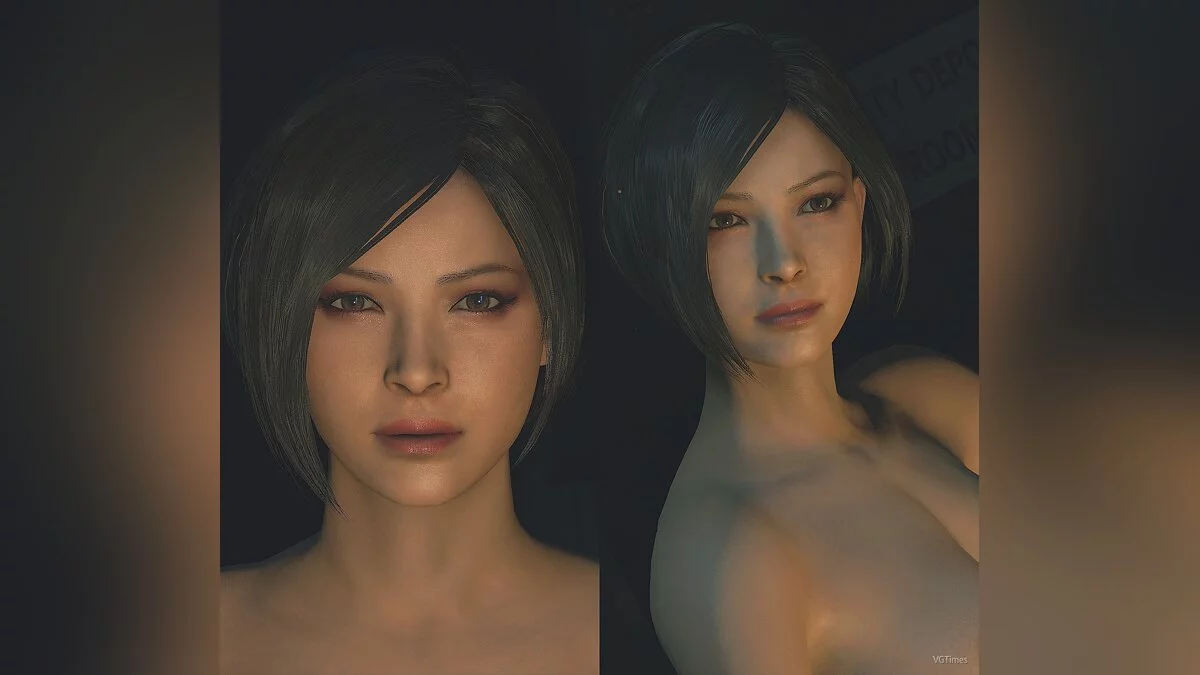 Resident Evil 2 — Голова Ады на теле Клэр