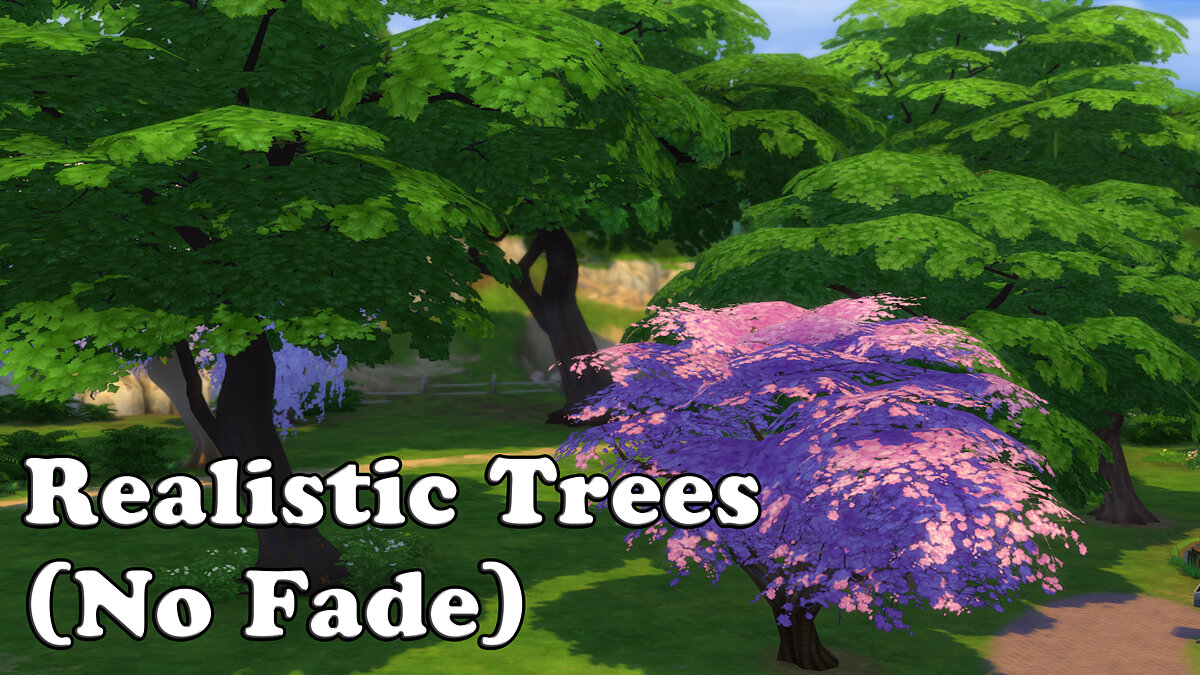 The Sims 4 — Деревья не исчезают при приближении