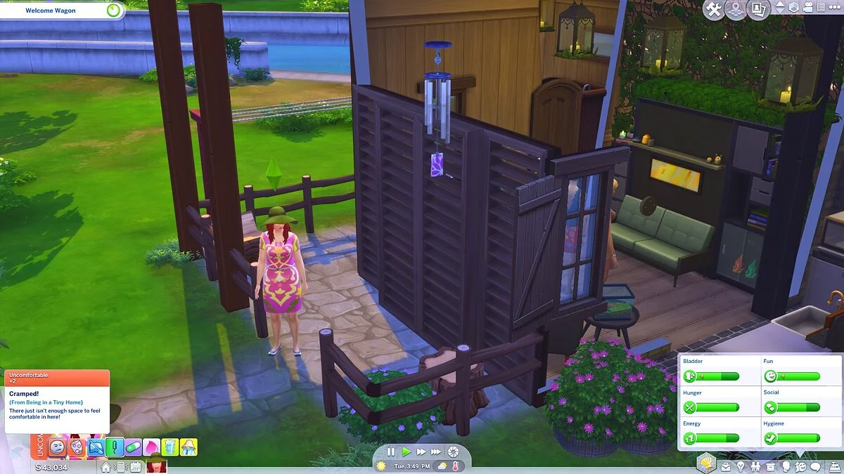 The Sims 4 — Новая черта характера - Клаустрофобия