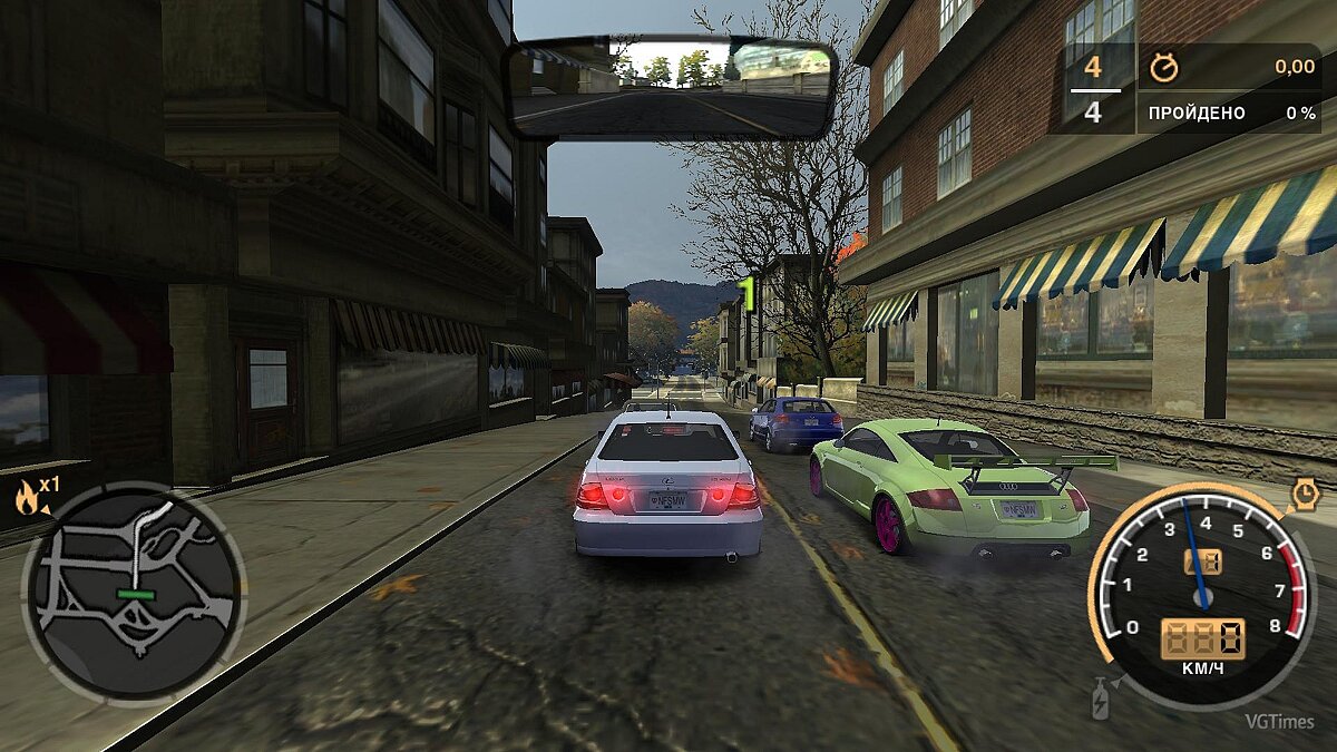 Need for Speed: Most Wanted (2005) — Прозрачные Барьеры (Transparent barriers)