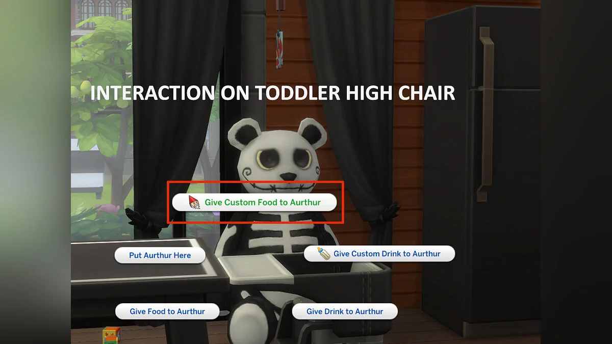 The Sims 4 — Кастомная еда