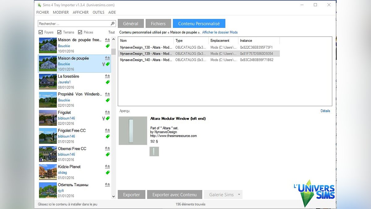 The Sims 4 — Sims 4 Tray Importer 1.10.2.2 - Импорт содержимого из вашей  библиотеки / Моды и скины