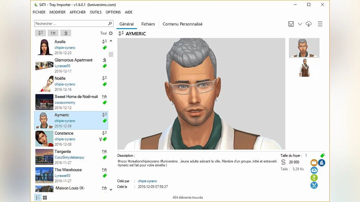 The Sims 4 — Sims 4 Tray Importer 1.10.2.2 - Импорт содержимого из вашей библиотеки