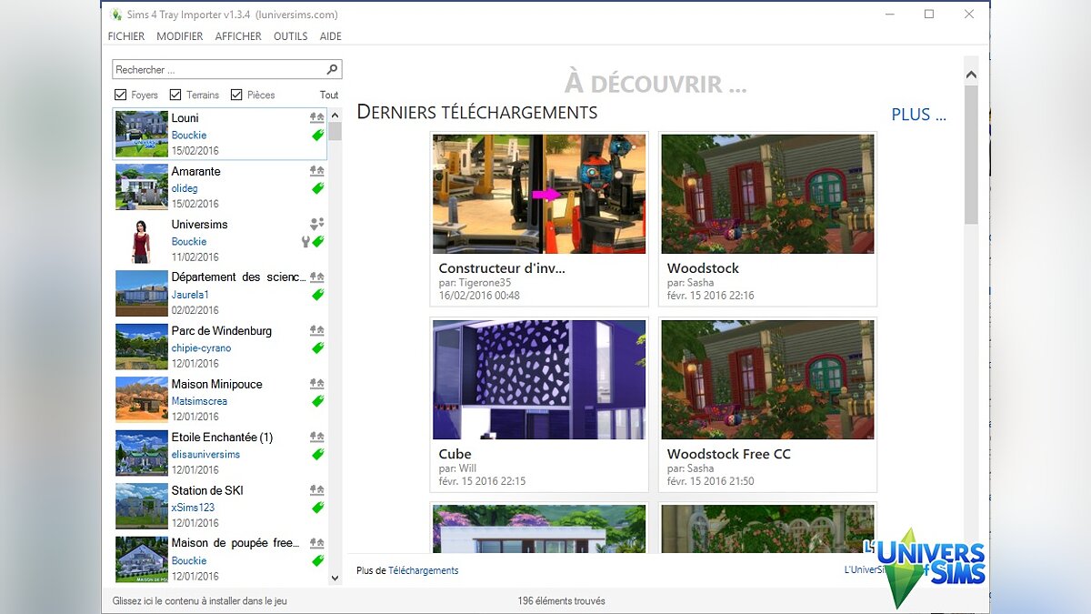 The Sims 4 — Sims 4 Tray Importer 1.10.2.2 - Импорт содержимого из вашей  библиотеки / Моды и скины