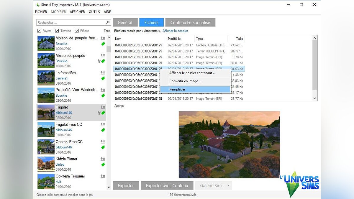 The Sims 4 — Sims 4 Tray Importer 1.10.2.2 - Импорт содержимого из вашей библиотеки