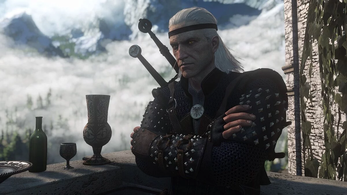 The Witcher 3: Wild Hunt — Полностью Каноничный Геральт - Сборка модов