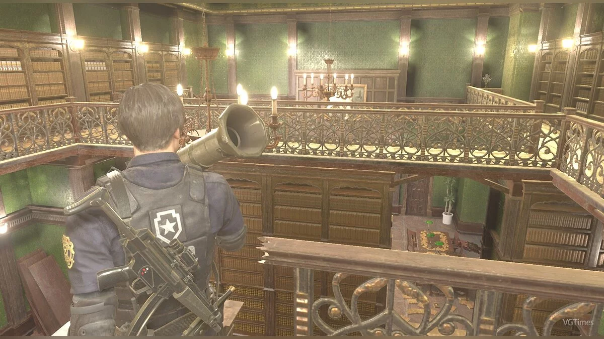 Resident Evil 2 — Включение света