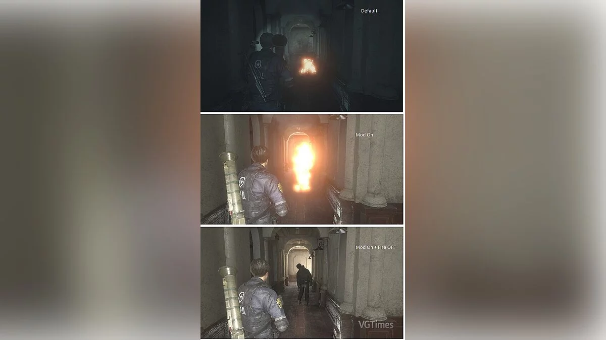 Resident Evil 2 — Включение света