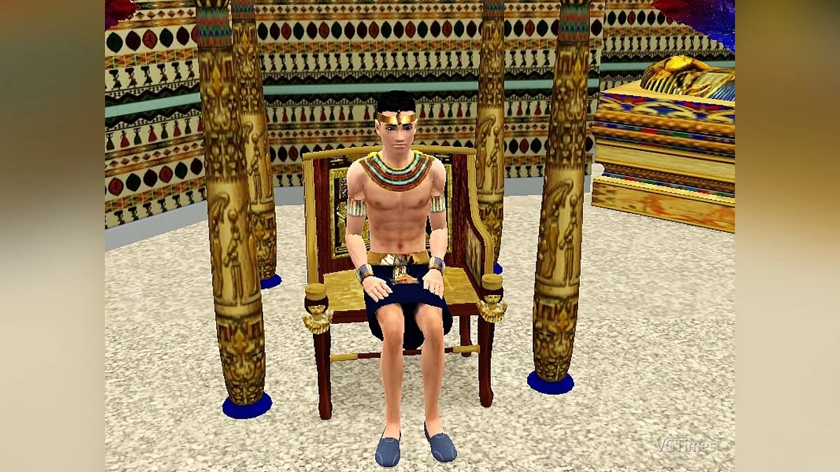 The Sims 3 — Фараон Акменра из фильма - Ночь в музее