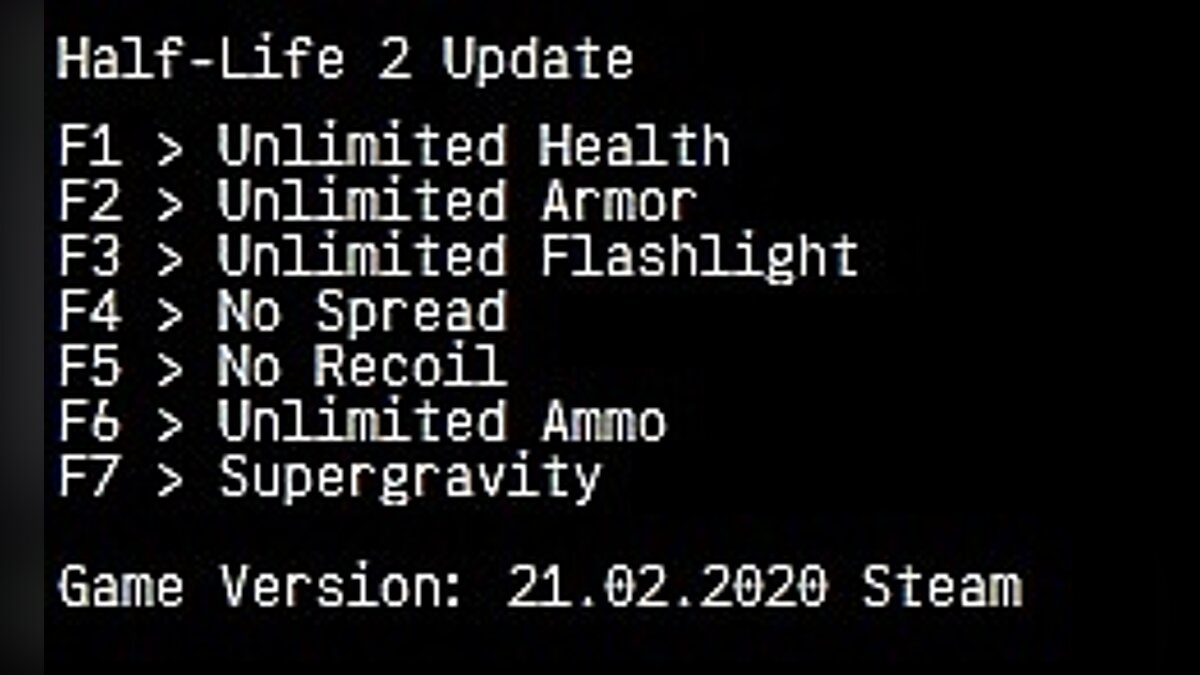 Half-Life 2 — Трейнер (+7) [Update]