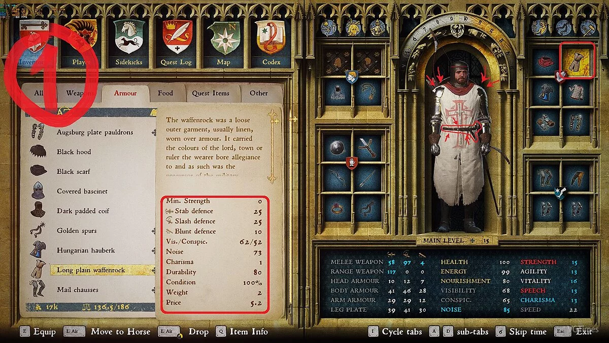 Kingdom Come: Deliverance — Броня тамплиера для последней версии игры