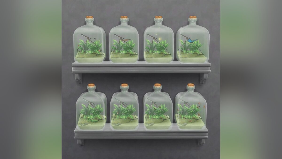 The Sims 4 — Новые террариумы с насекомыми